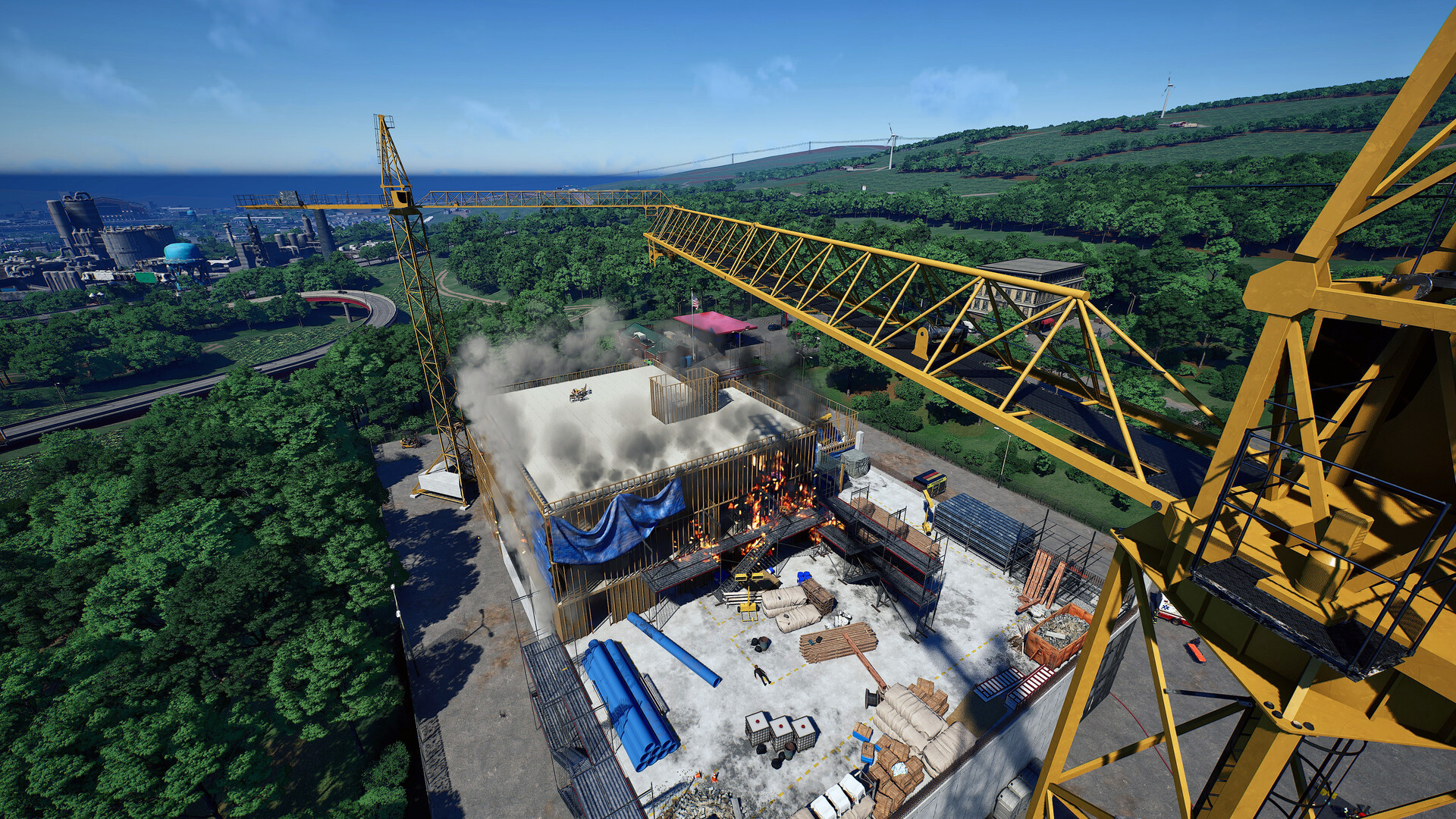 Firefighting Simulator: Ignite - Construction Site Mission DLC