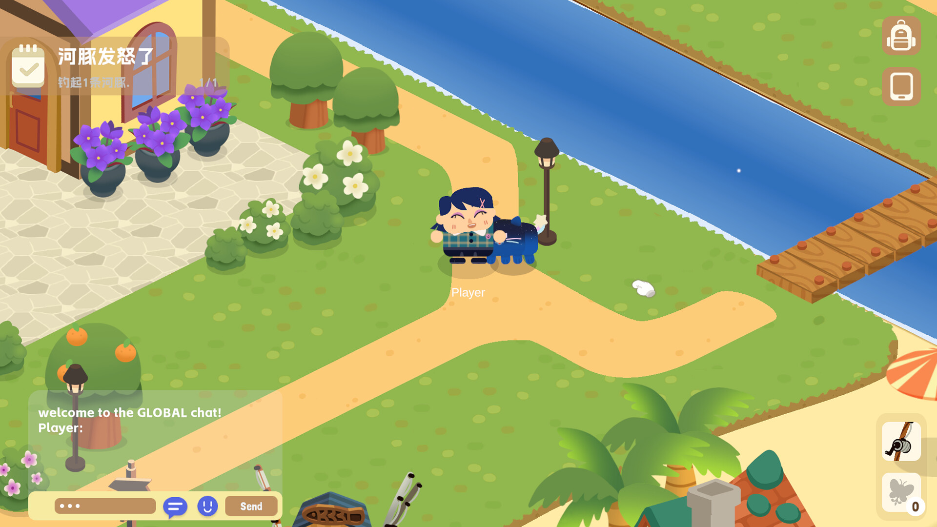 Скриншот игры MEOWU ISLAND 喵呜岛 - 1