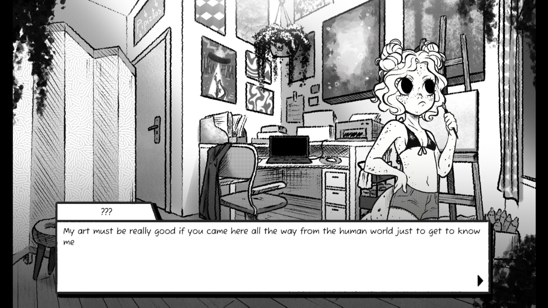 Monster Gals - Dating Simulator screenshot #5