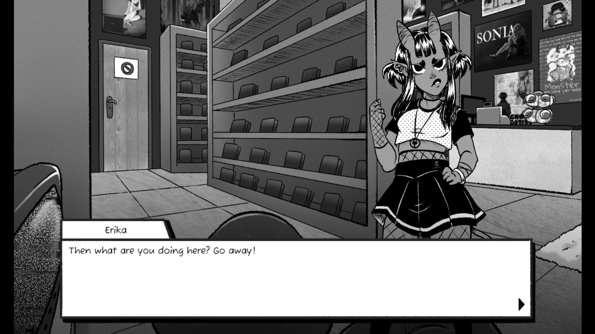 Monster Gals - Dating Simulator screenshot #2