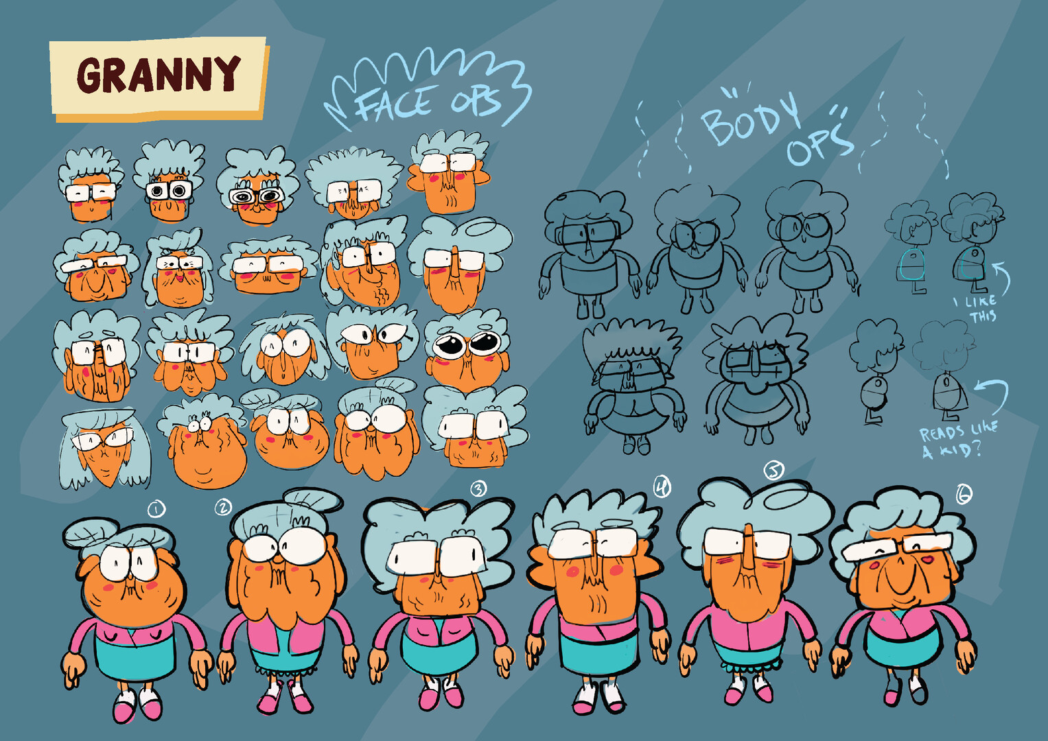 Grandma, No! Digital Artbook Featured Screenshot #1