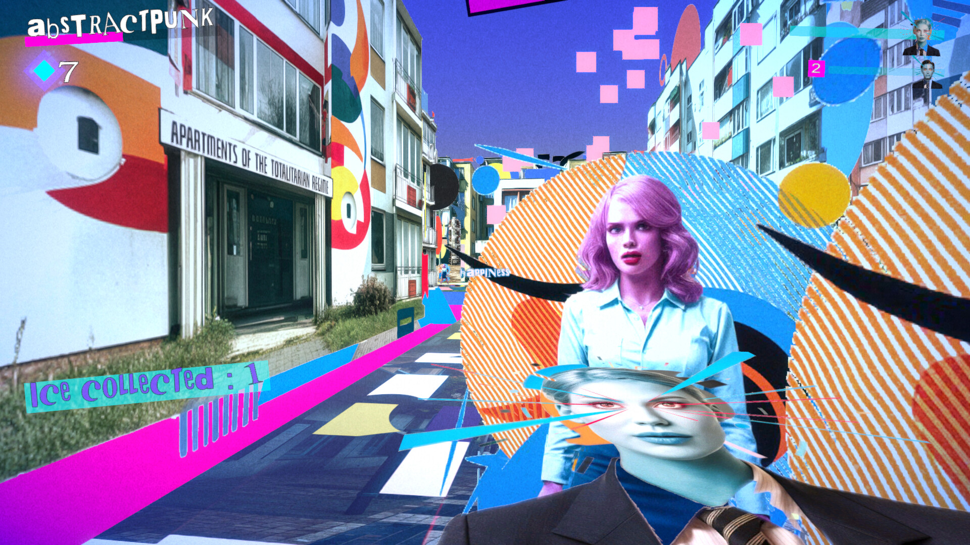 #3. AbstractPunk Demo (Steam) 由: Evil Indie Games