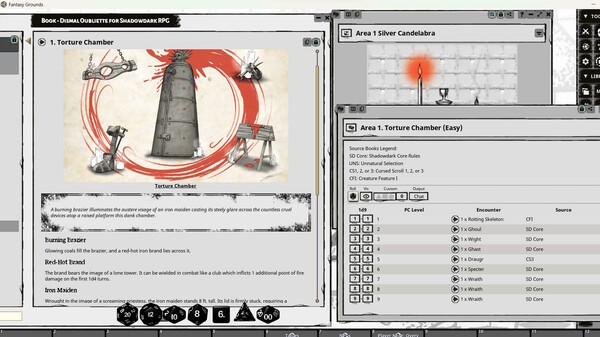 Fantasy Grounds - Dismal Oubliette for Shadowdark RPG