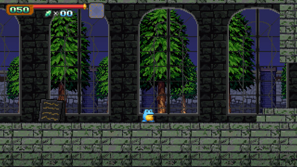 Screenshot of Croakspire gameplay showing in-action mechanics