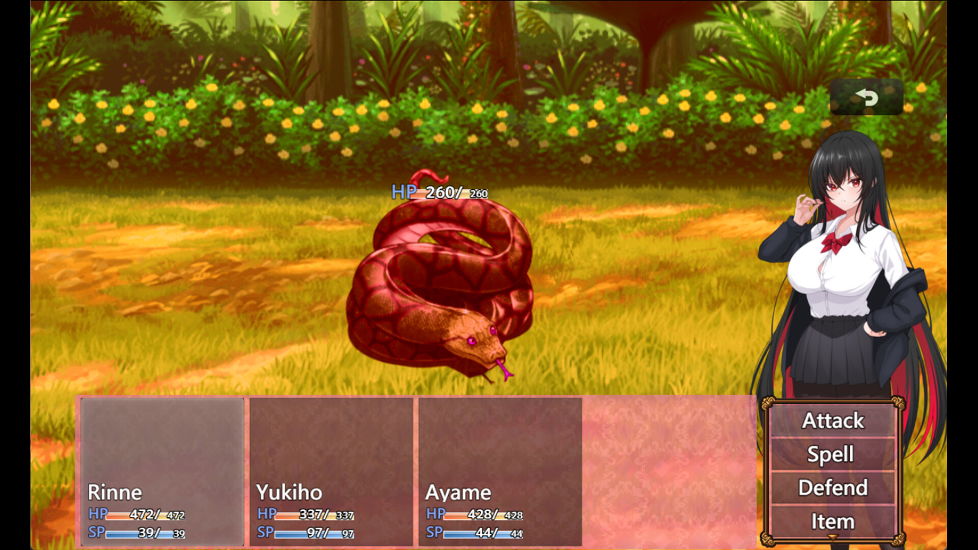 Yuri Blossom! screenshot screenshot 4