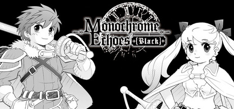 Monochrome Echoes - black -
