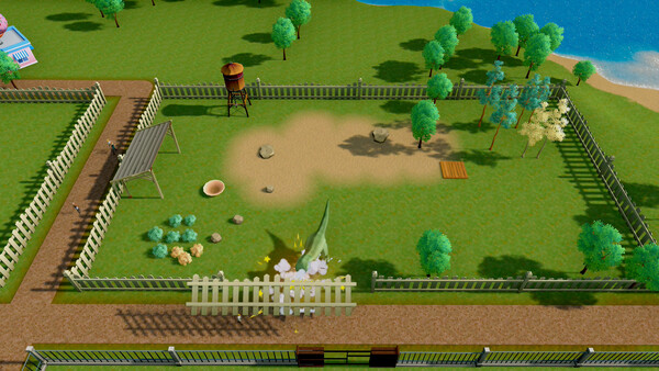 Screenshot 4 of Dino Park Manager - final gameplay screenshot