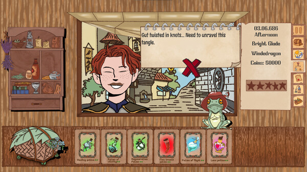 Скриншот из The Alchemist's Cards