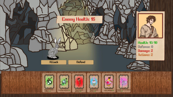 Скриншот из The Alchemist's Cards