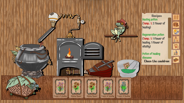 Скриншот из The Alchemist's Cards