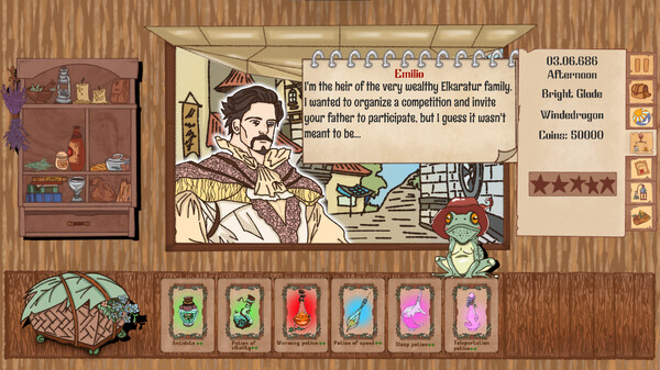 Скриншот из The Alchemist's Cards