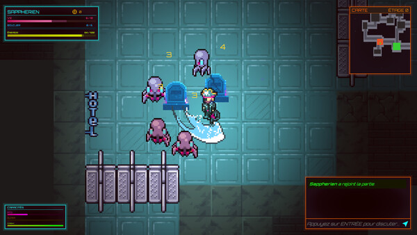 Screenshot 4 of Neon Dystopia - final gameplay screenshot