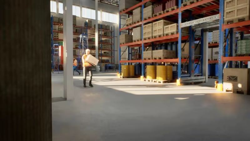 Warehouse Simulator video 5