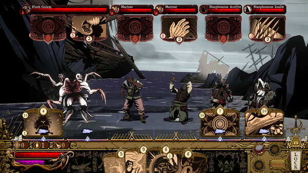 Screenshot of Blade and Madness gameplay showing in-action mechanics