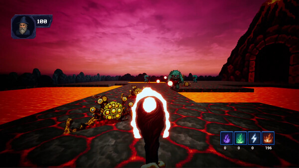 Screenshot of Vinegar Mutter gameplay showing in-action mechanics