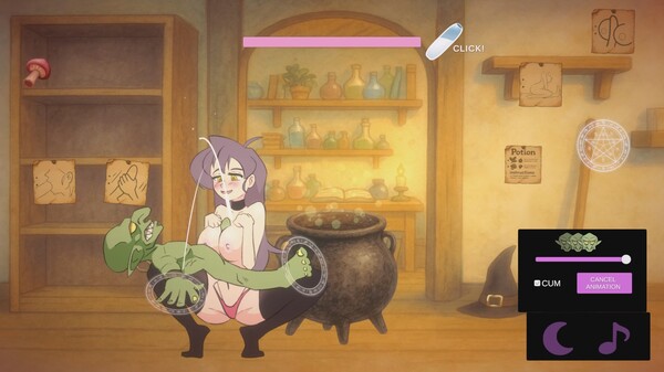 Скриншот из Witch’s Seed: Goblin Slave Alchemy
