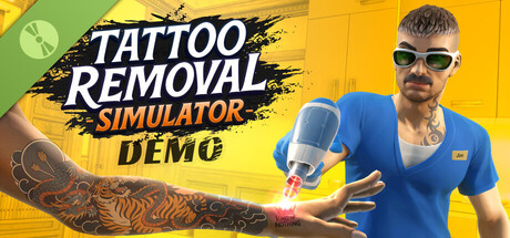 Steam header art for Tattoo Removal Simulator Demo