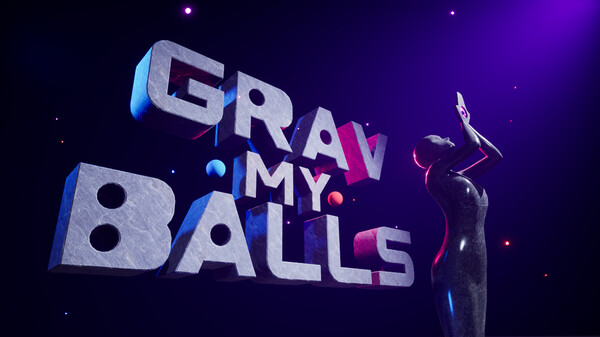 Screenshot of Grav My Balls gameplay showing in-action mechanics