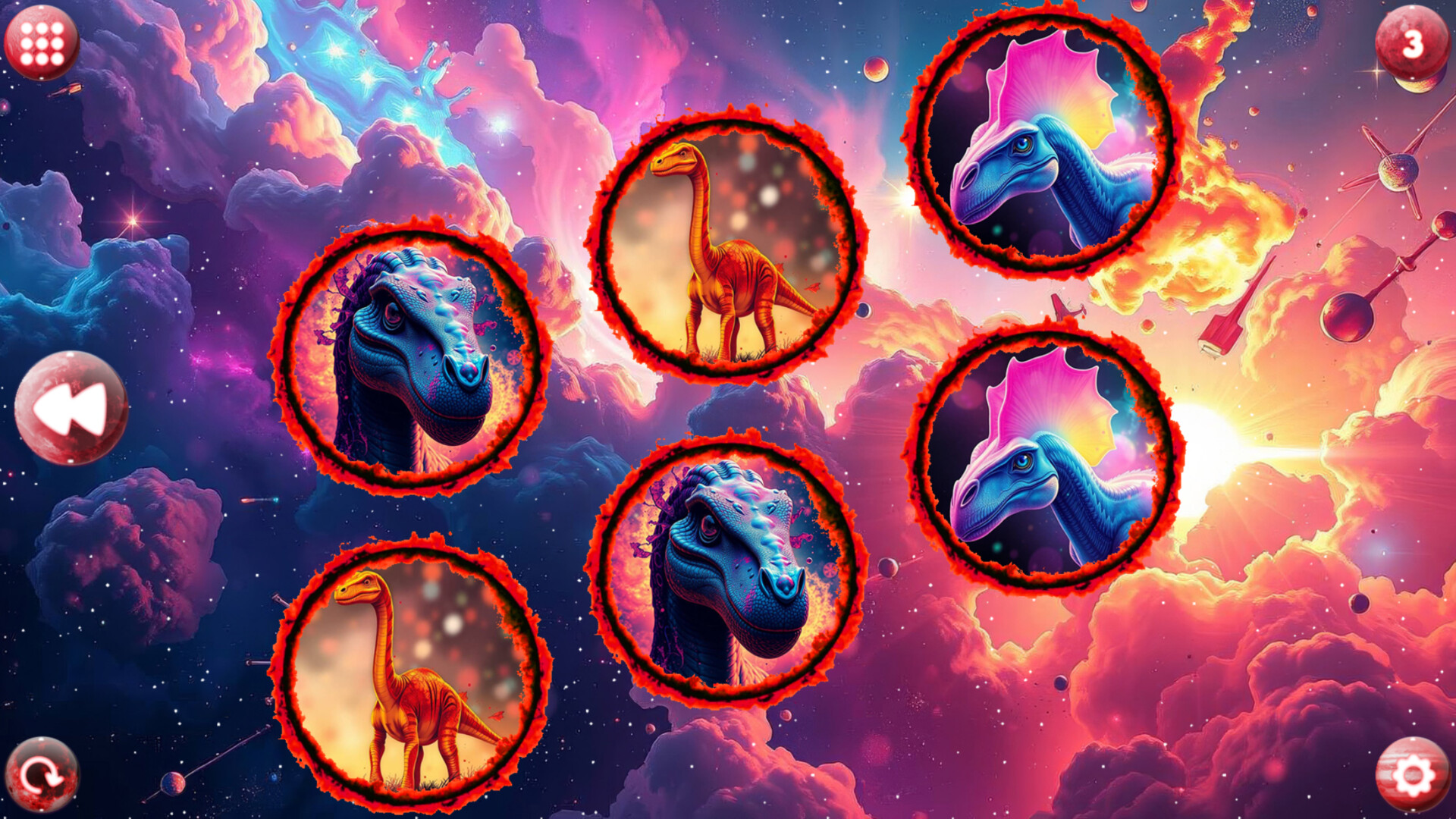 #2. Space Memory: Dinosaurs (Steam) 由: Quantum Quiver Games