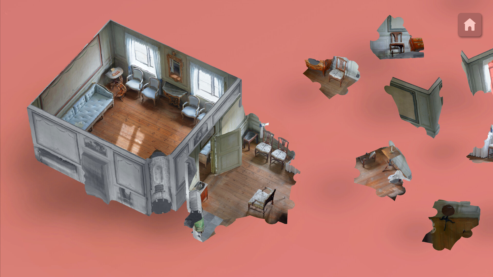 #5. Puzzling Places - 3D Jigsaw Sim Demo (Steam) Podle: Realities.io Inc
