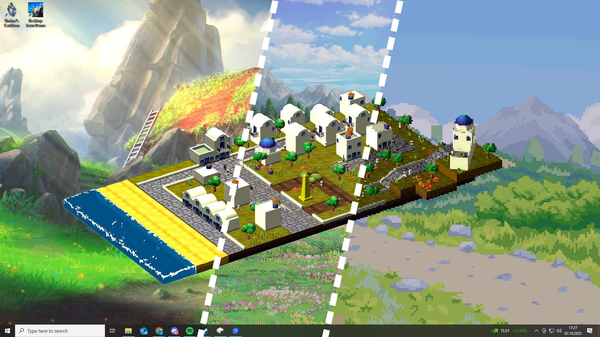 Desktop Town screenshot #2