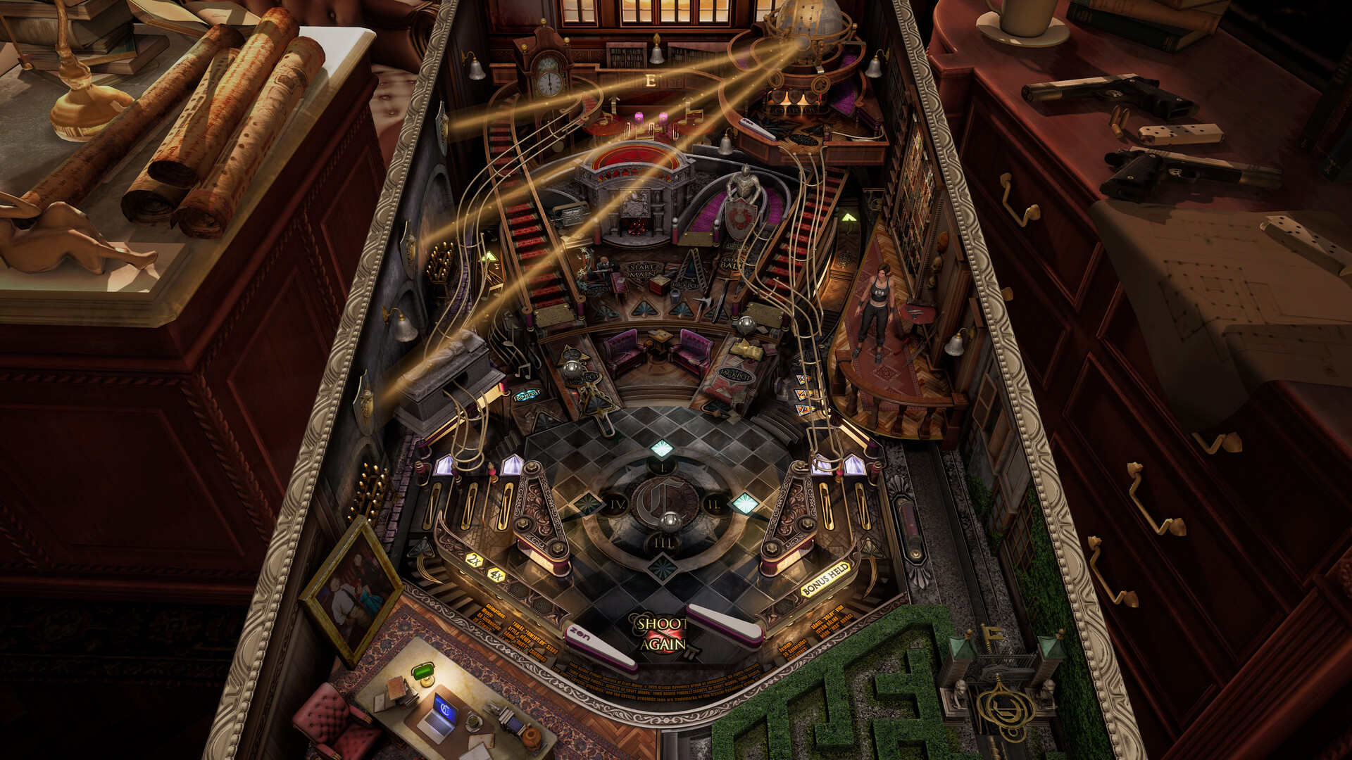 Pinball FX - Tomb Raider Pinball Featured Screenshot #1