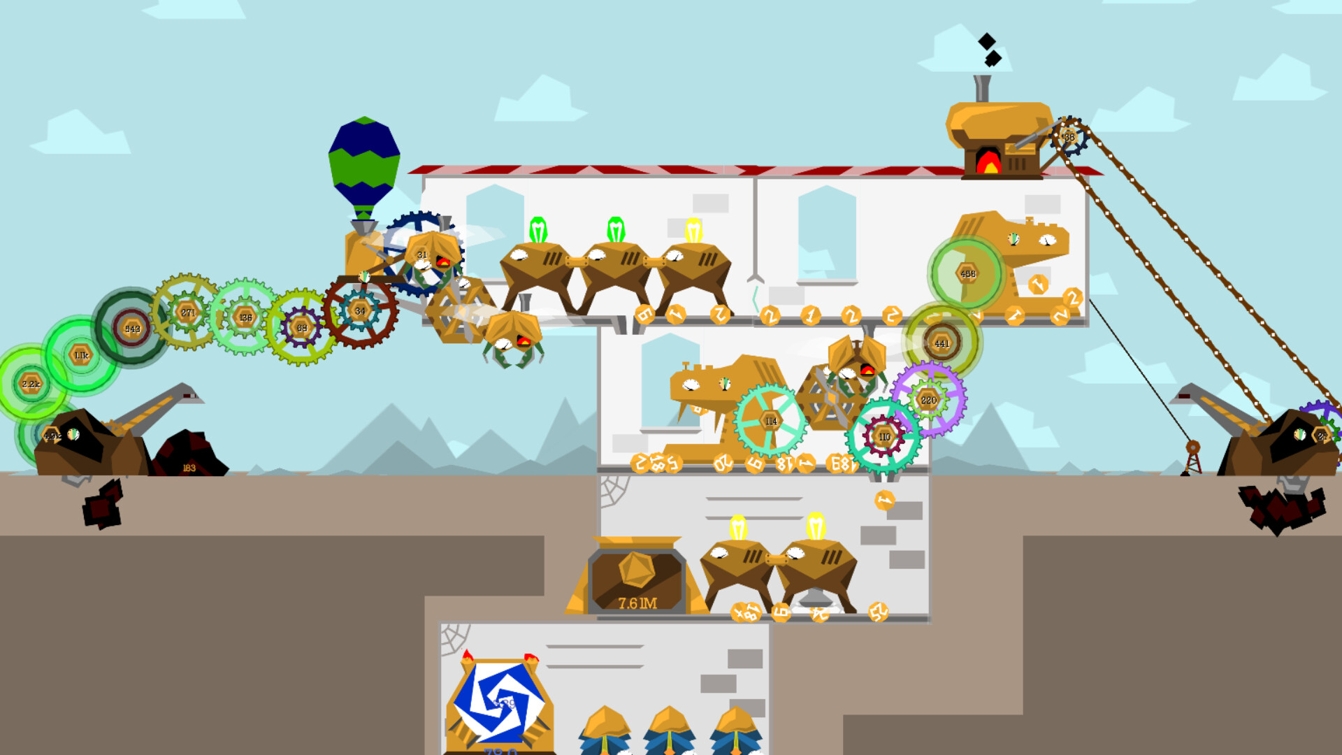 Steampunk Idle Spinner screenshot #5