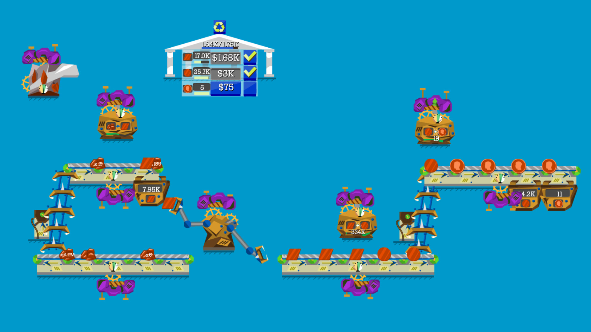 Steampunk Idle Spinner screenshot #2