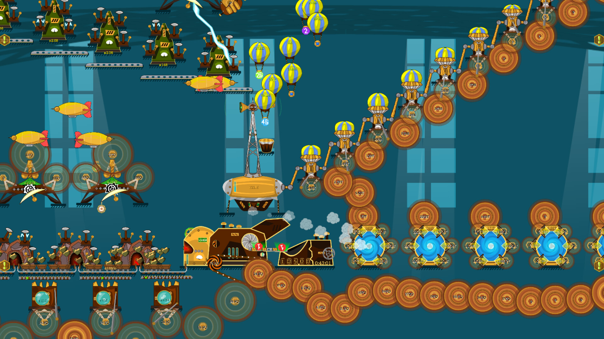 Steampunk Idle Spinner screenshot #3