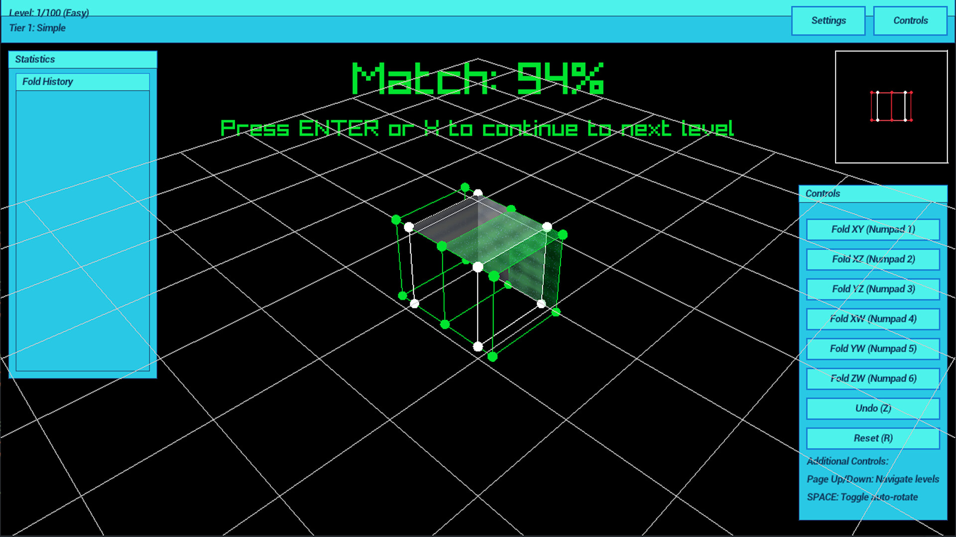 Dimensional Fold screenshot #1