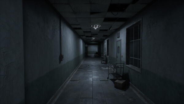 Screenshot of Asylum 45 gameplay showing in-action mechanics