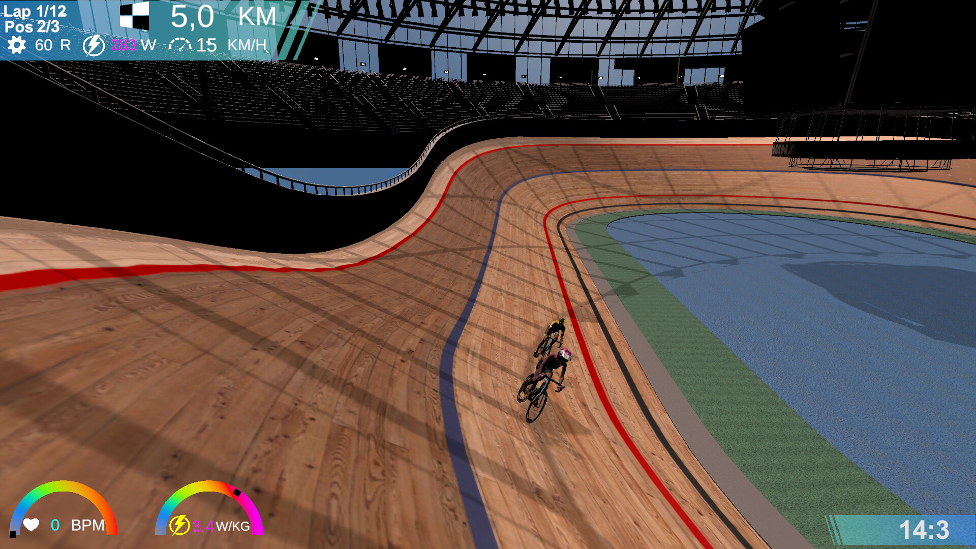 #7. CyclingArcadeRaceSimulator (Steam) De: Andreas Otten
