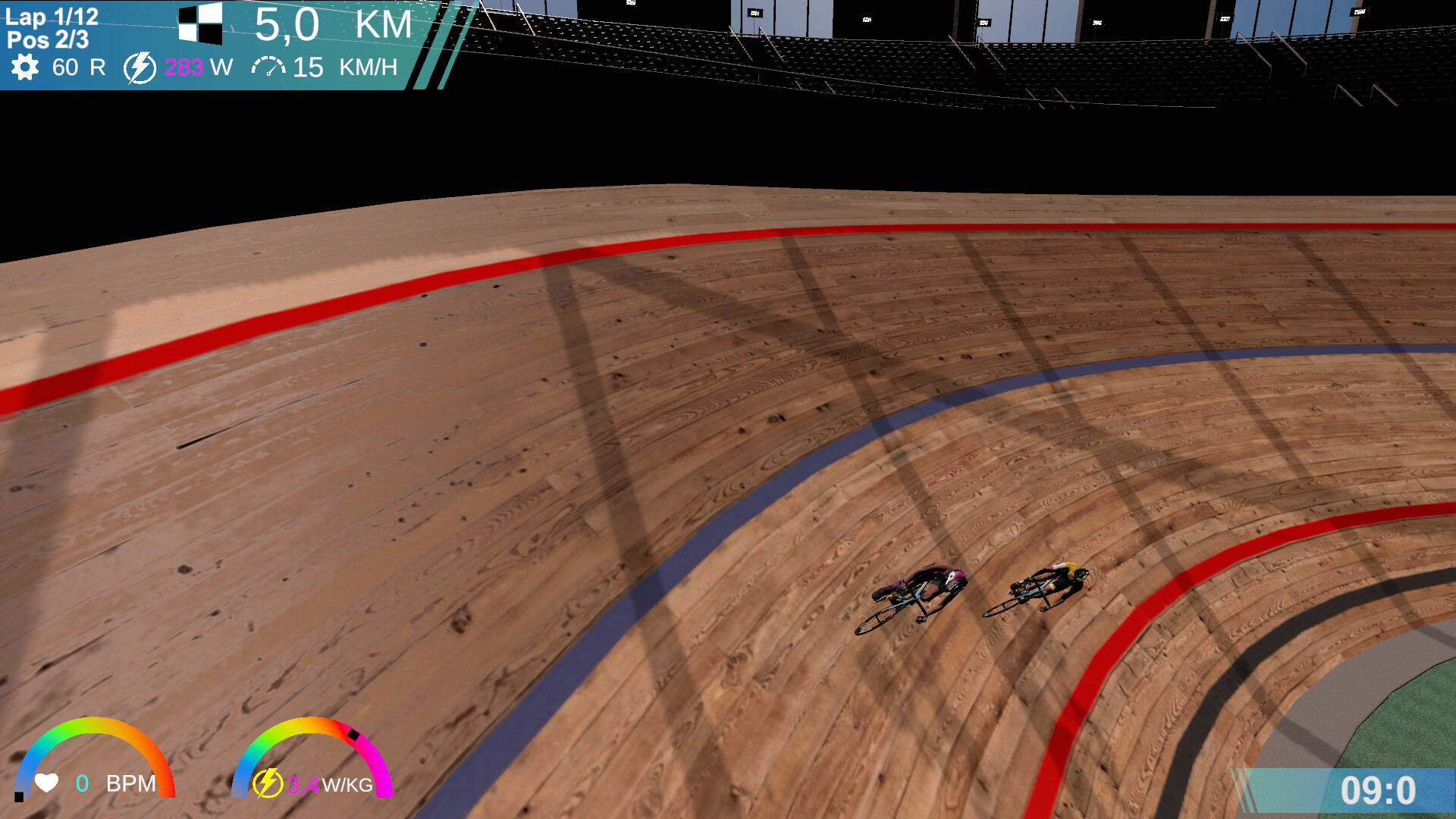 #2. CyclingArcadeRaceSimulator (Steam) De: Andreas Otten