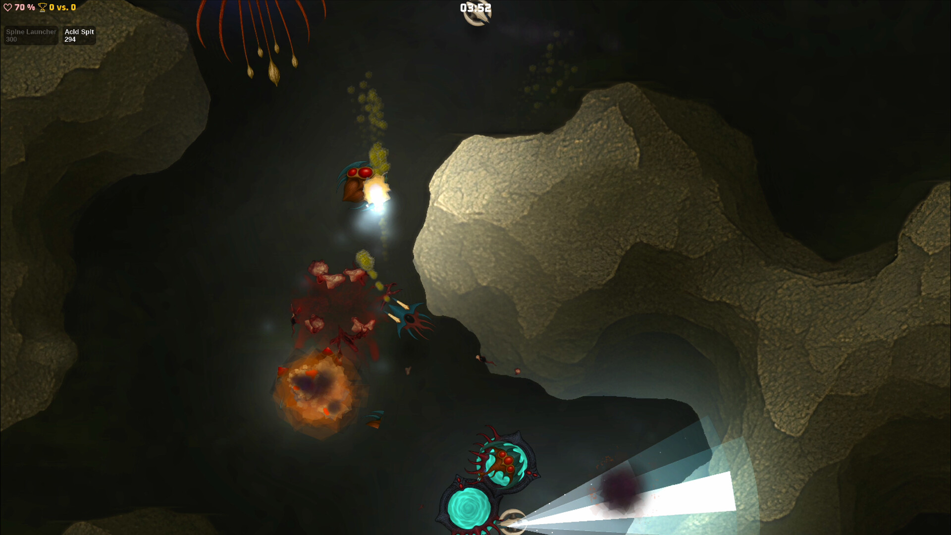 Caveflyer: Rift War screenshot #1