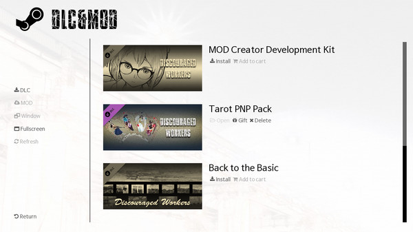 Discouraged Workers - Tarot PNP Pack