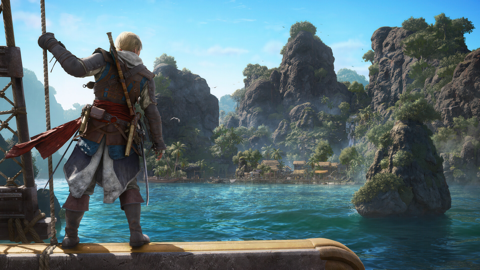 Assassin's Creed Black Flag Resynced combat screenshot