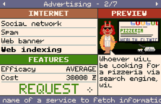 Screenshot z Pizza Express