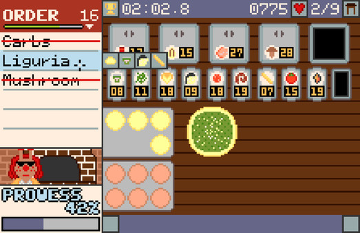 Screenshot z Pizza Express