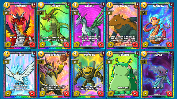 Fracctal TCG gameplay screenshot