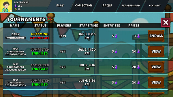 Fracctal TCG screenshot 6