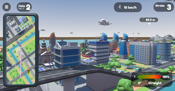 Disc Golf City screenshot 2