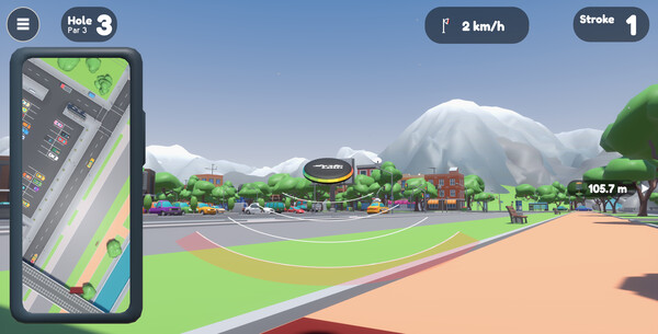 Disc Golf City screenshot 4