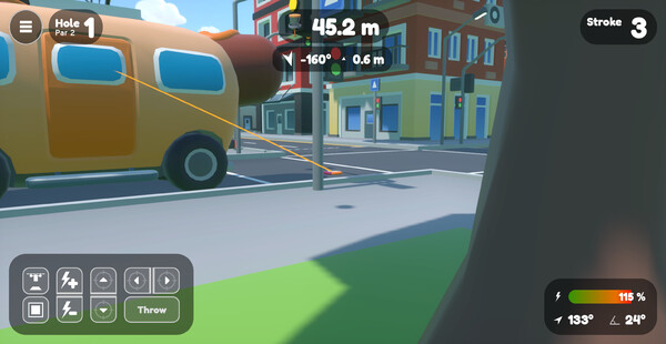 Urban Disc Golf game for Linux 1