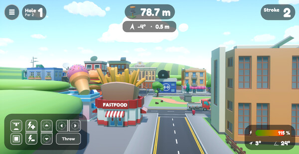 Urban Disc Golf game for windows Pc 1