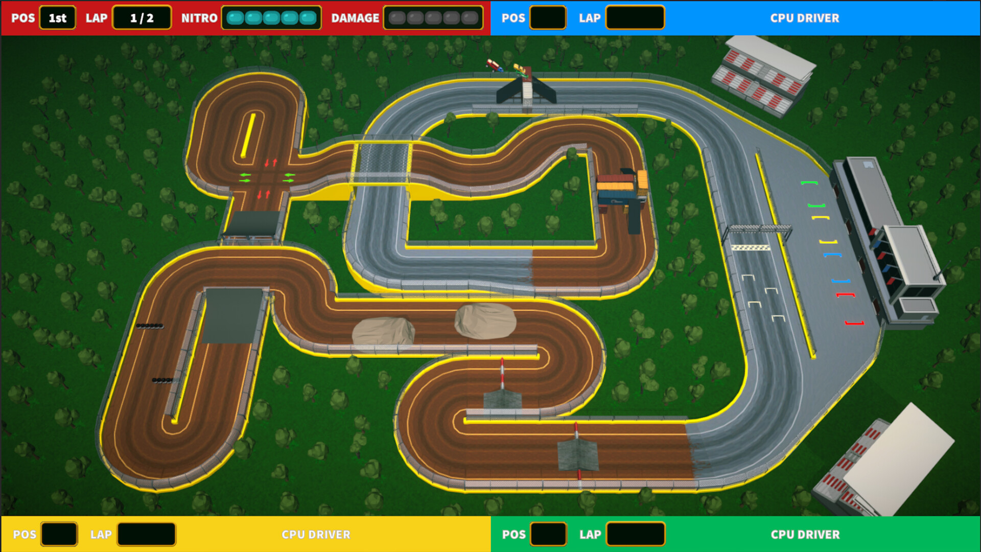 Grizzly Cup Turbo Challenge '92 screenshot #3