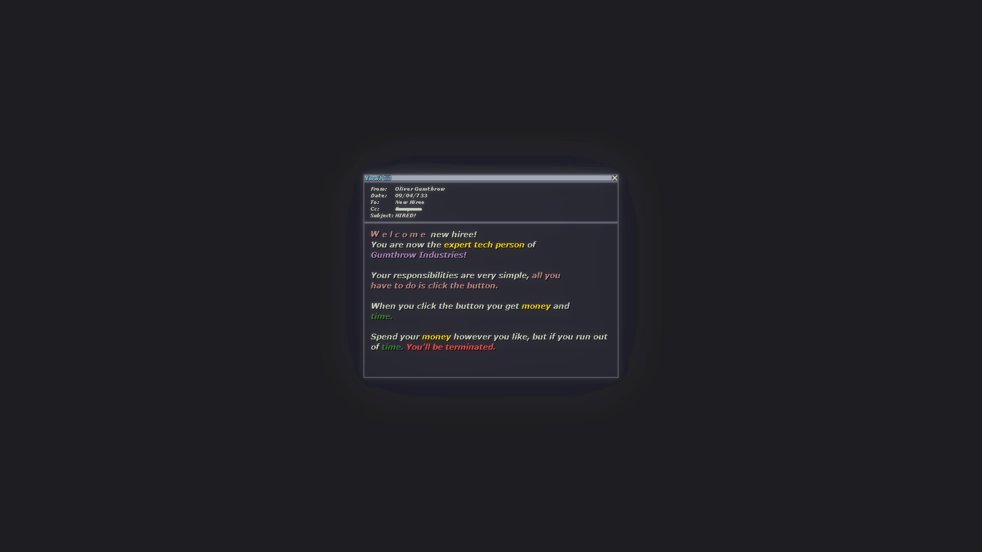 #1. All You Have to Do Is Click the Button (Steam) 由: Oliver Gumthrow