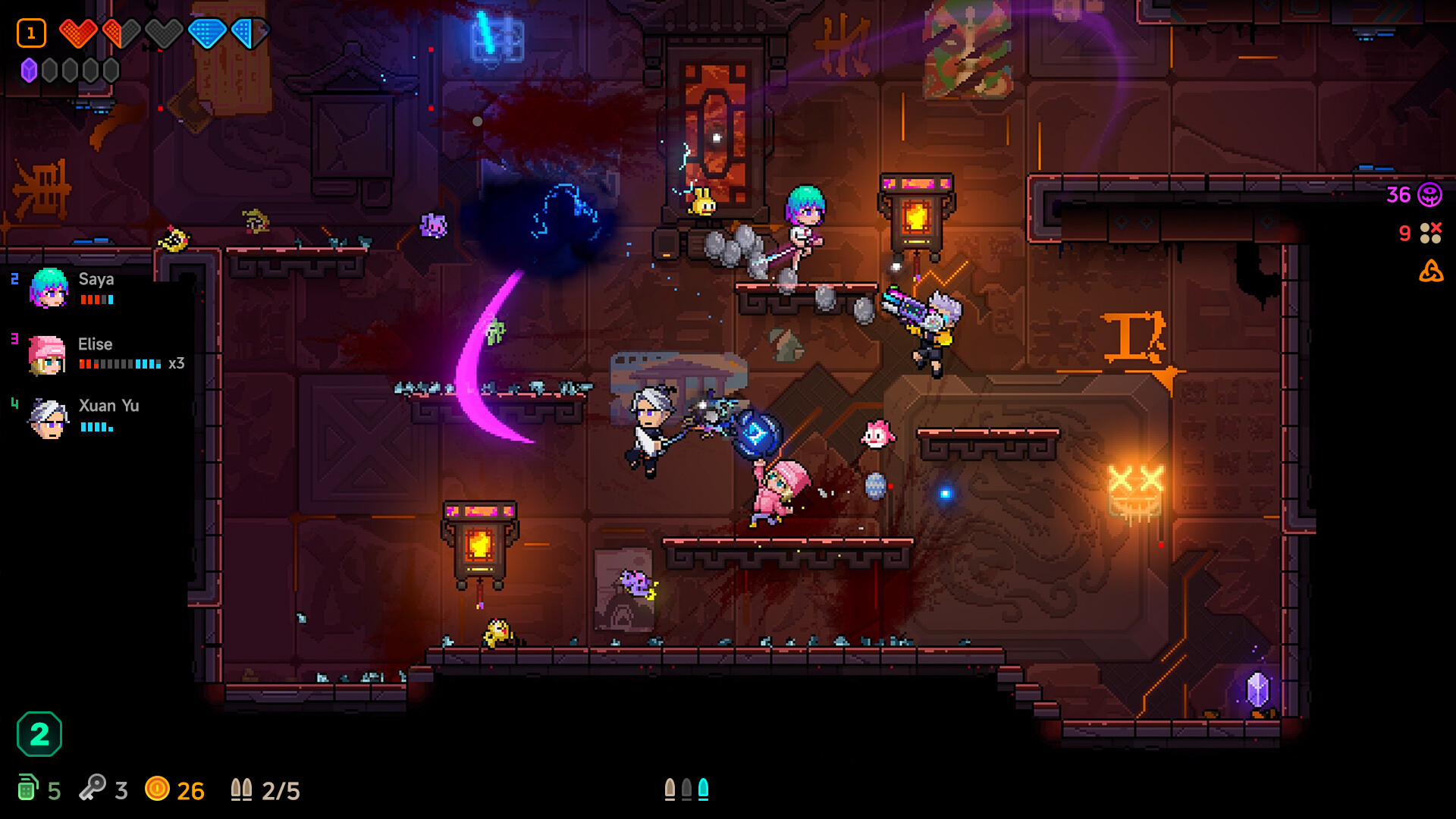 Neon Abyss 2 Demo Featured Screenshot #1