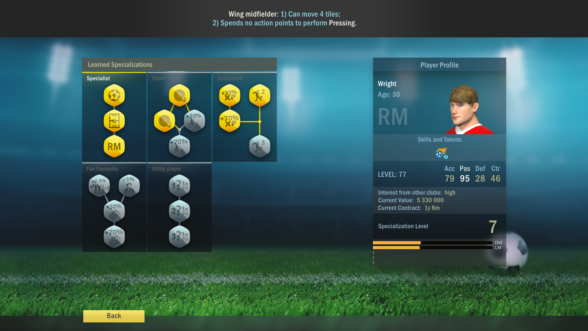 Football, Tactics & Glory screenshot #3
