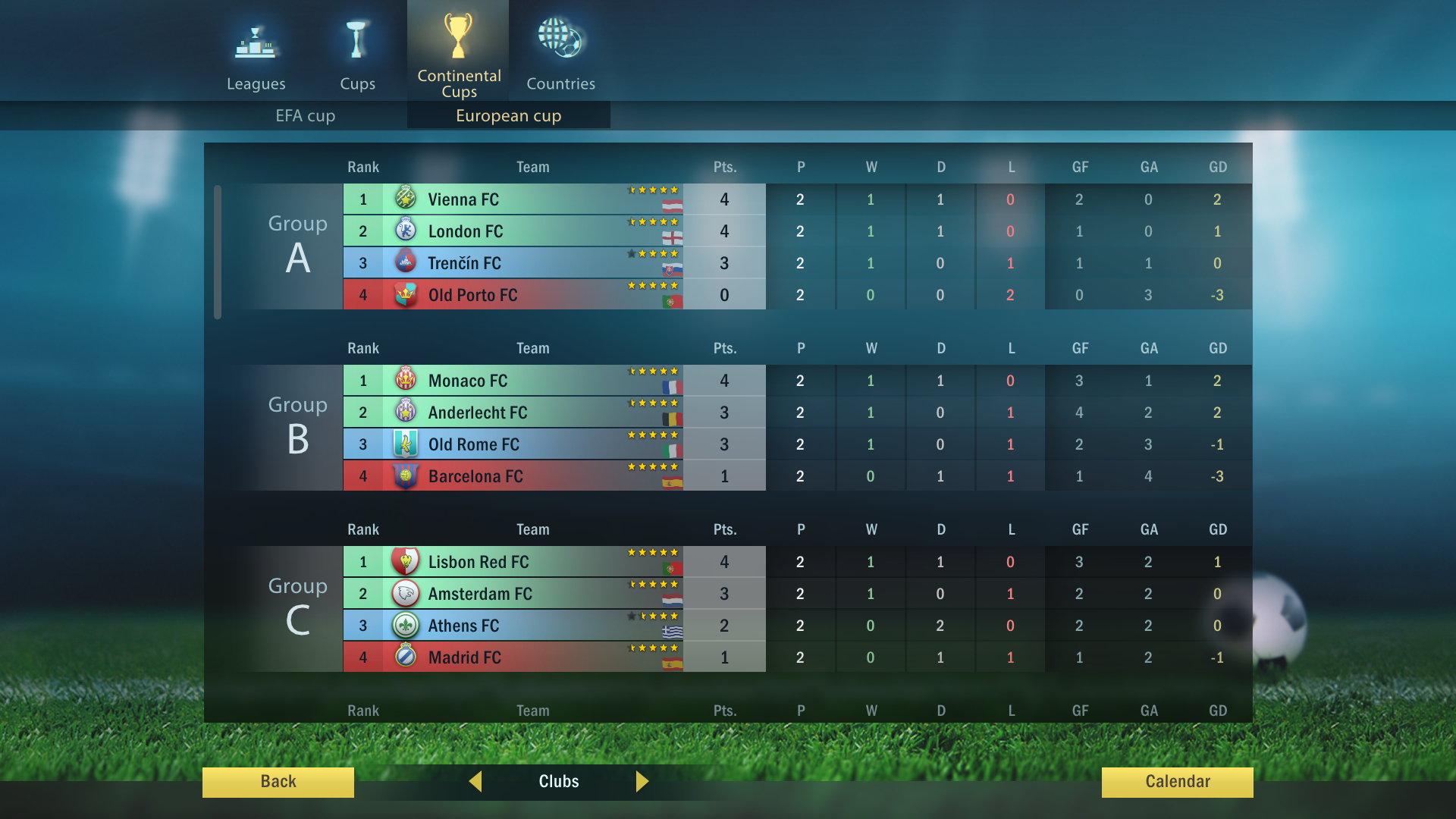 Football, Tactics & Glory screenshot #7