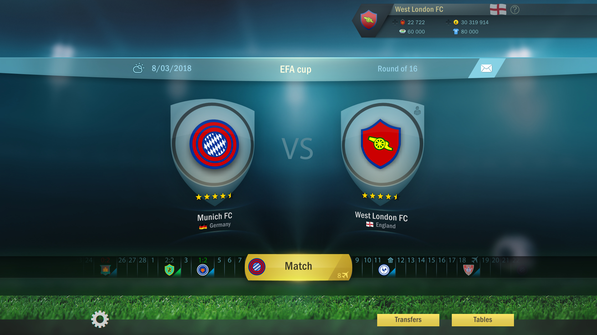 Football, Tactics & Glory screenshot #11